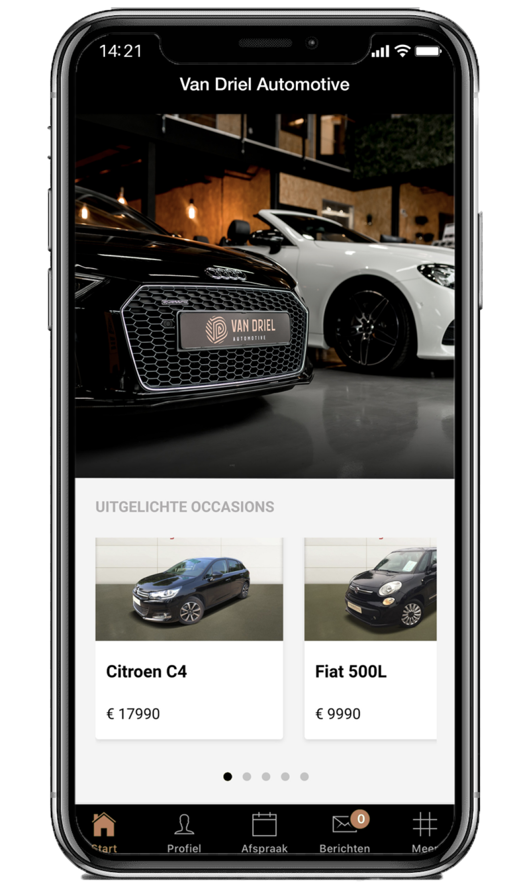 Van Driel Automotive - App