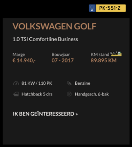 Volkswagen Golf '17